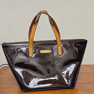 Louis Vuitton Black and Brown Tote